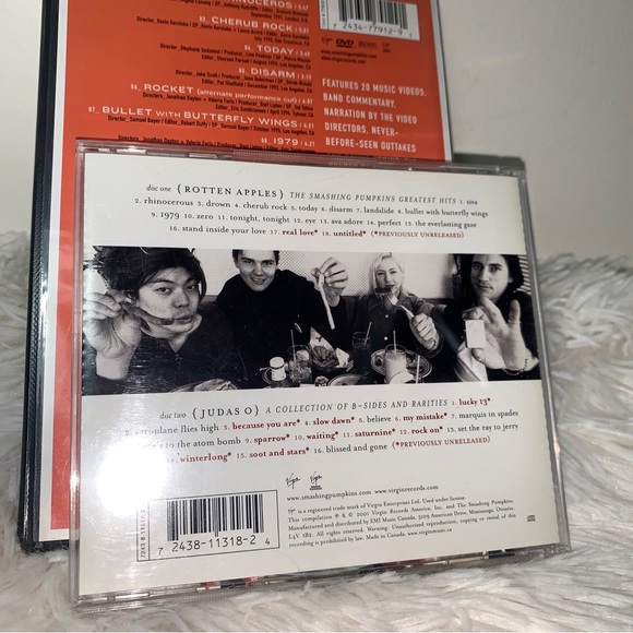 Smashing Pumpkins - Greatest Hits Video Collection (DVD, 2001) plus CD - Picture 3 of 6